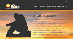 Desktop Screenshot of love-strong.org